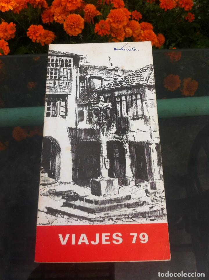 Paper Collecting Others: VIAJES 79. AUTOCARES BALEA, PONTEVEDRA. VIAJES AZOR