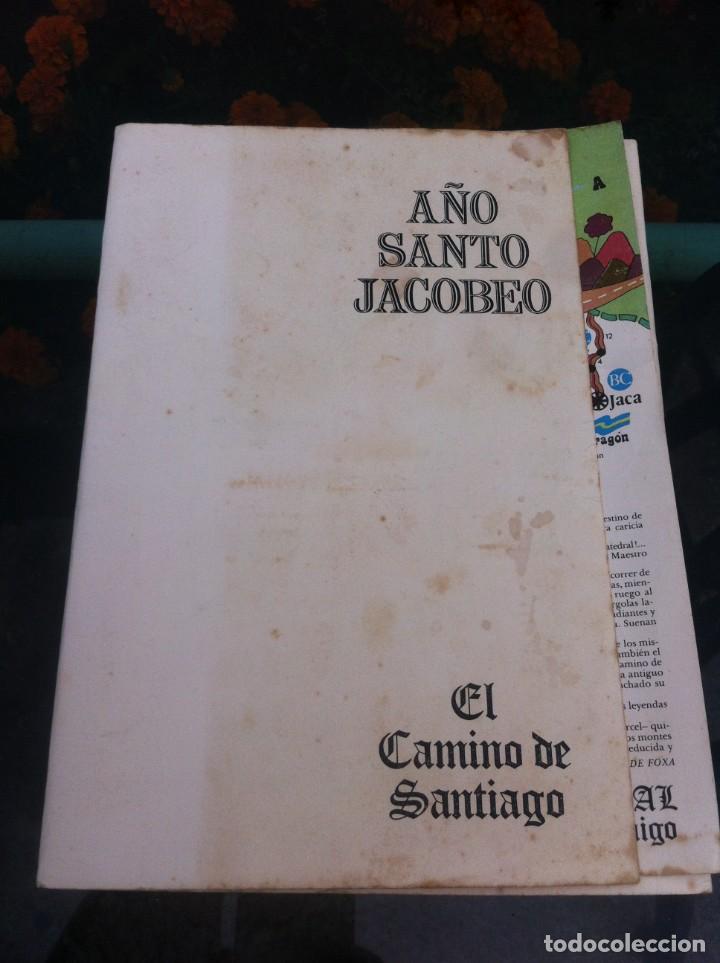 Paper Collecting Others: FOLLETO. A&Ntilde;O SANTO JACOBEO. EL CAMINO DE SANTIAGO. 1971. DESPLEGADO: 66 X 24CM