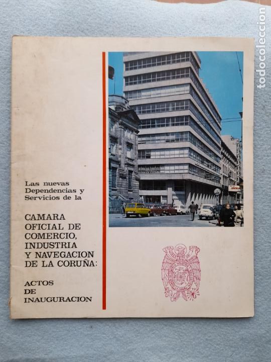 Sammelleidenschaft Andere Papierartikel: C&aacute;mara Oficial de Comercio, Industria y Navegaci&oacute;n de La Coru&ntilde;a.
