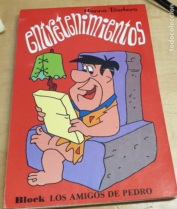 Otros art&iacute;culos de coleccionismo en papel: ENTRETENIMIENTOS BLOCK LOS AMIGOS DE PEDRO HANNA-BARBERA SUSAETA EDICIONES A&Ntilde;O 1974
