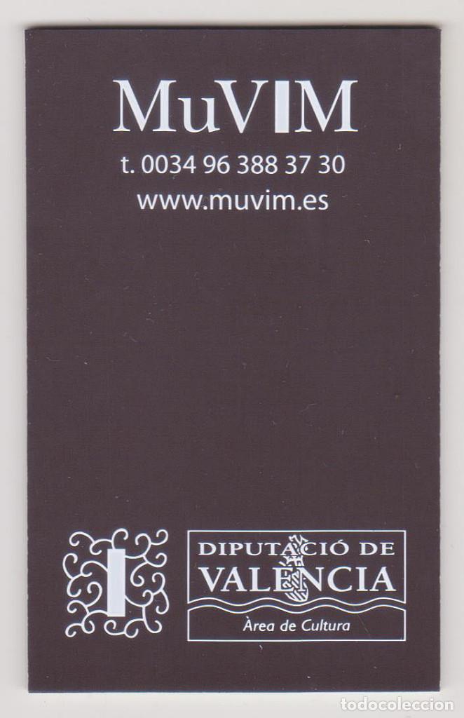Altri oggetti di carta: TARJETA - MUVIM - DIPUTACI&Oacute; DE VALENCIA - PERFECTO ESTADO