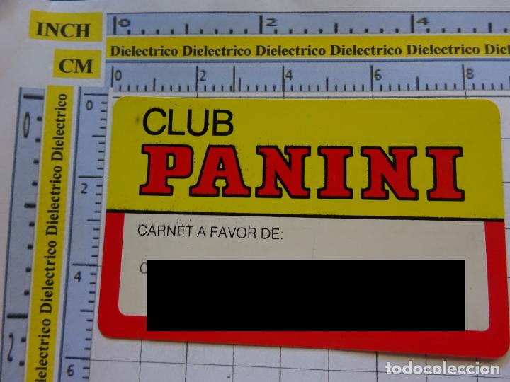 Otros Art&iacute;culos de Coleccionismo en Papel: ANTIGUO CARNET CARN&Eacute; CLUB PANINI. COLECCIONISMO CROMOS