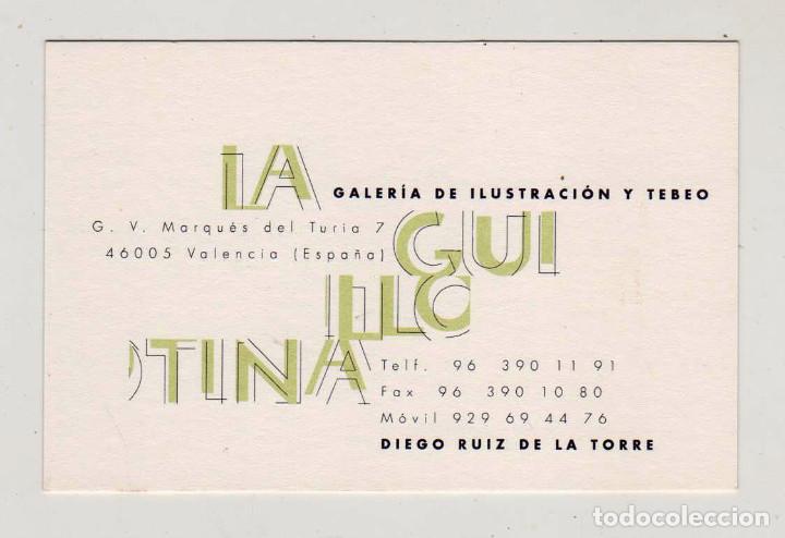 Otros art&iacute;culos de coleccionismo en papel: TARJETA - LA GUILLOTINA - GALER&Iacute;A DE ILUSTRACI&Oacute;N Y TEBEO - PERFECTO ESTADO