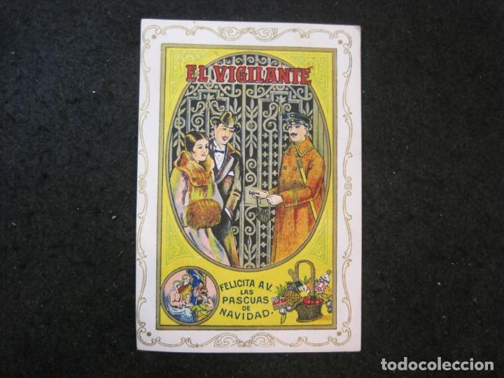 Paper Collecting Others: EL VIGILANTE-FELICITACION ANTIGUA DE NAVIDAD-VER FOTOS-(83.959)