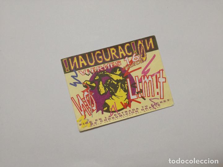 Otros Art&iacute;culos de Coleccionismo en Papel: FLYER ENTRADA INVITACION - DISCOTECA NO LIMIT