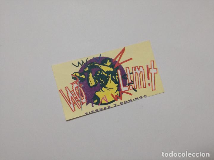 Otros Art&iacute;culos de Coleccionismo en Papel: FLYER ENTRADA INVITACION - DISCOTECA NO LIMIT
