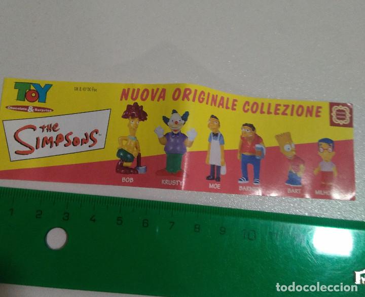 Otros Art&iacute;culos de Coleccionismo en Papel: bpz simpsons papel de huevo sorpresa miniatura simpson sin mu&ntilde;equitos