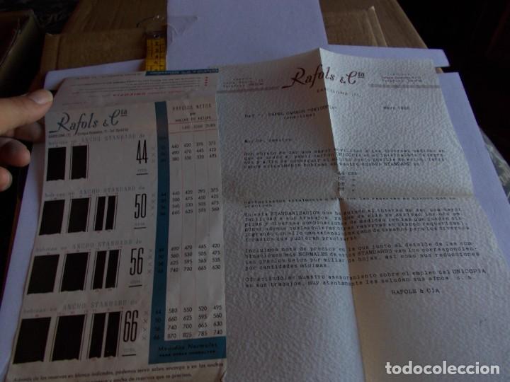Paper Collecting Others: CATALOGO DE PRECIOS A&Ntilde;OS 60 70,KAFOLS PAPEL CARBON ,BARCELONA