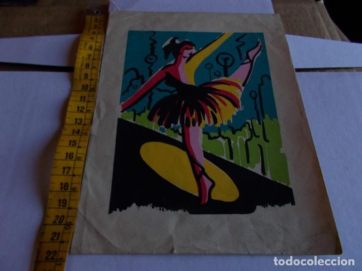Paper Collecting Others: LAMINA DE UNA VIEJA IMPRENTA A&Ntilde;OS 50,60
