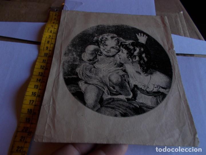 Paper Collecting Others: PRECIOSA CARTULINA INFANTIL A&Ntilde;OS 60,70,DE UNA VIEJA IMPRENTA