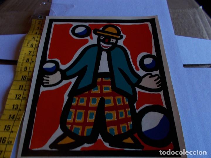 Paper Collecting Others: PRECIOSA CARTULINA INFANTIL A&Ntilde;OS 60,70,DE UNA VIEJA IMPRENTA