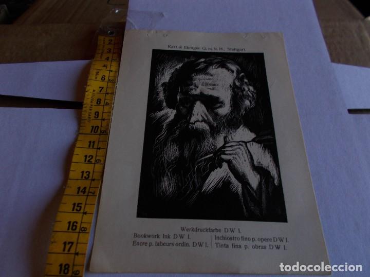 Collectionnisme Papier divers: PRECIOSA CARTULINA ILUSTRADA A&Ntilde;OS 60,70,DE UNA VIEJA IMPRENTA