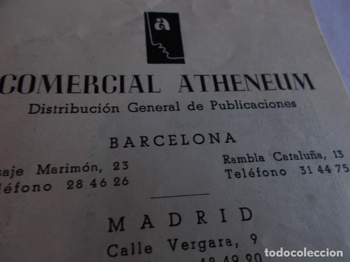 Paper Collecting Others: CATALOGO A&Ntilde;OS 50,60,COMERCIAL,ATHENUM DE BARCELONA ,MADRID VALENCIA, UNICO EN TC