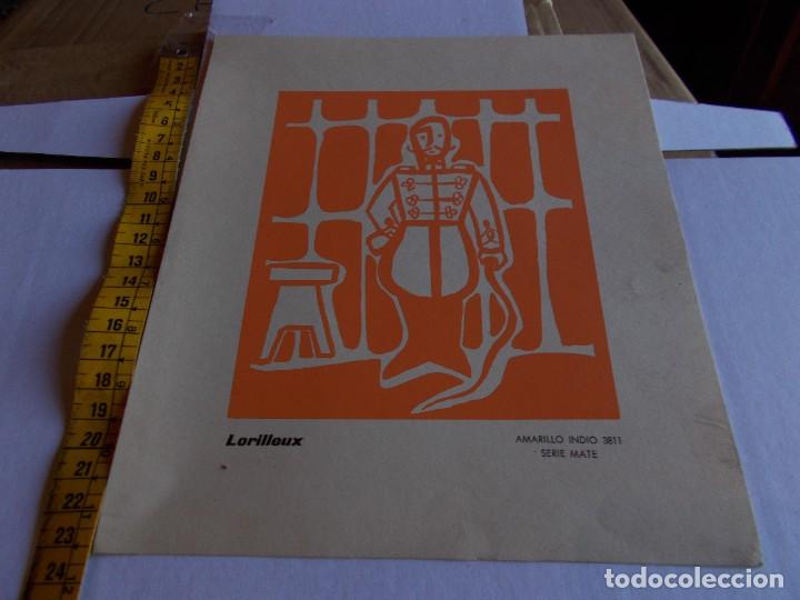 Paper Collecting Others: PRECIOSA CARTULINA DE UNA VIEJA IMPRENTA A&Ntilde;OS 50,60,ILUSTRADA,UNICA EN TC