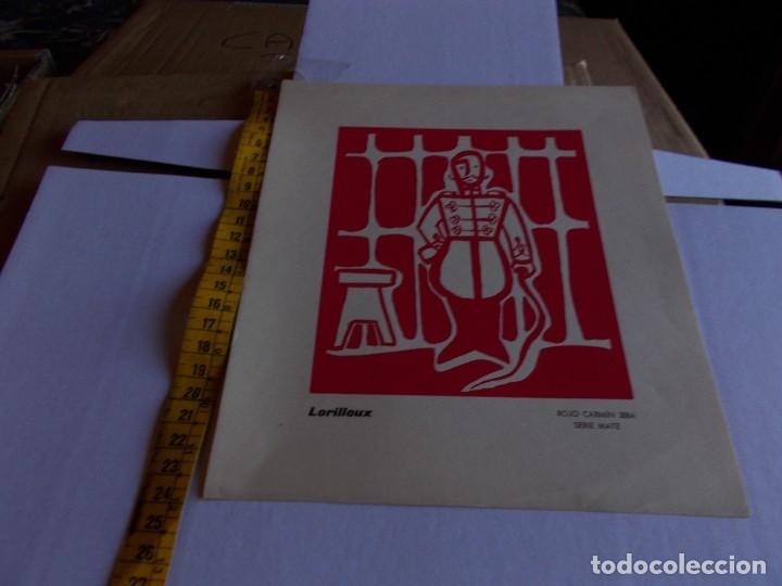 Paper Collecting Others: PRECIOSA CARTULINA DE UNA VIEJA IMPRENTA A&Ntilde;OS 50,60,ILUSTRADA,UNICA EN TC
