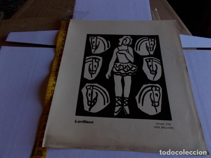Paper Collecting Others: PRECIOSA CARTULINA DE UNA VIEJA IMPRENTA A&Ntilde;OS 50,60,ILUSTRADA,UNICA EN TC