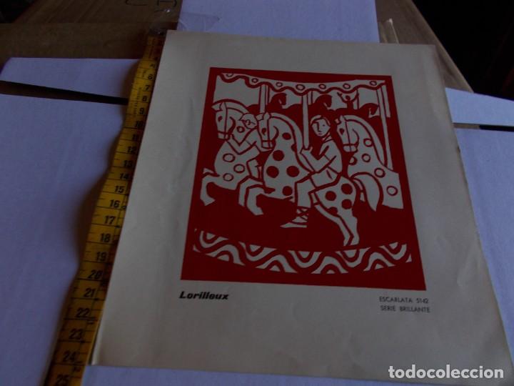 Paper Collecting Others: PRECIOSA CARTULINA DE UNA VIEJA IMPRENTA A&Ntilde;OS 50,60,ILUSTRADA,UNICA EN TC