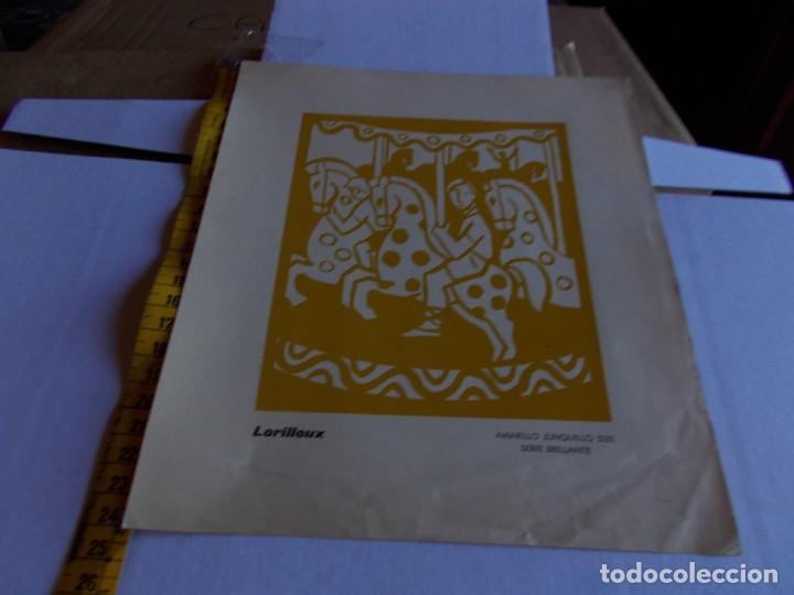 Paper Collecting Others: PRECIOSA CARTULINA DE UNA VIEJA IMPRENTA A&Ntilde;OS 50,60,ILUSTRADA,UNICA EN TC