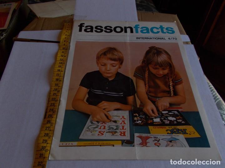 Outros artigos de papel: FASSON FACTS CON IMAGENES INTERESANTES DE LOS A&Ntilde;OS 60,70 UNICO EN TC