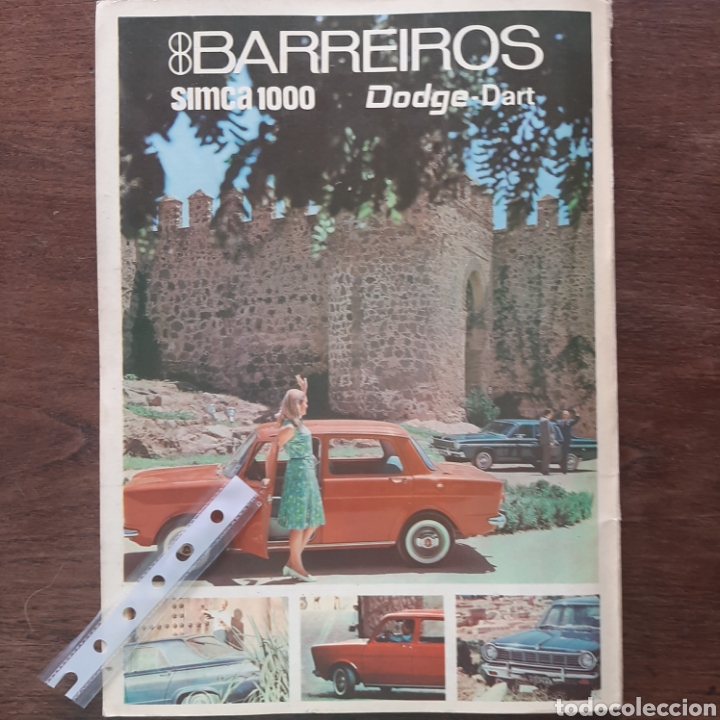 Outros artigos de papel: Publicidad automovil barreiros simca 1000 dodge dart de 1964