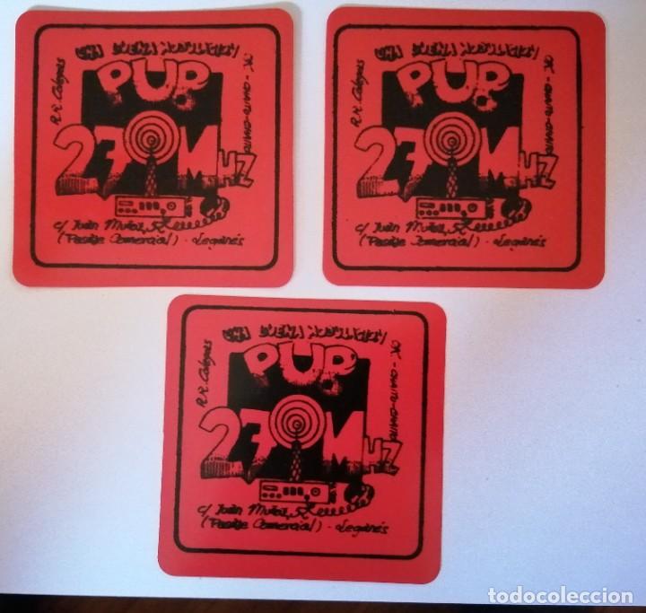 Otros Art&iacute;culos de Coleccionismo en Papel: POSAVASOS PUB 27 MHZ