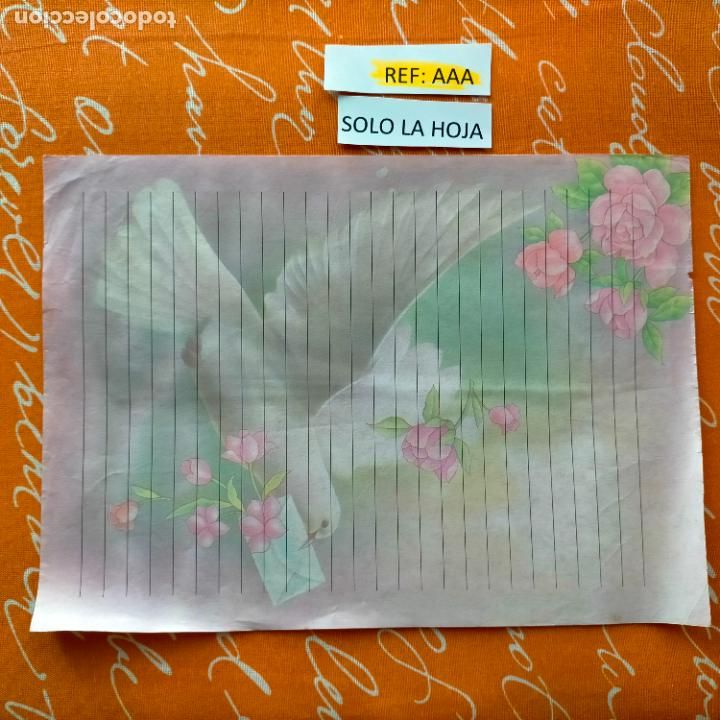 Outros artigos de papel: HAGA SU OFERTA - HOJA DE CAMBIO O CARTAS O SOBRE DE CAMBIAR CON OLOR PERFUMADAS / SOBRECARTAS