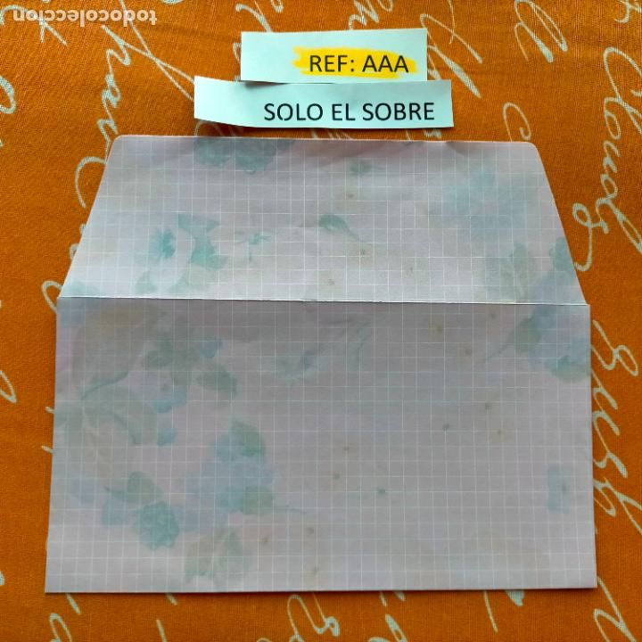 Sammelleidenschaft Andere Papierartikel: HAGA SU OFERTA - HOJA DE CAMBIO O CARTAS O SOBRE DE CAMBIAR CON OLOR PERFUMADAS / SOBRECARTAS