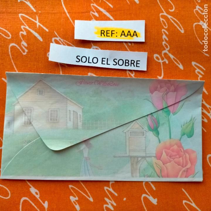 Sammelleidenschaft Andere Papierartikel: HAGA SU OFERTA - HOJA DE CAMBIO O CARTAS O SOBRE DE CAMBIAR CON OLOR PERFUMADAS / SOBRECARTAS