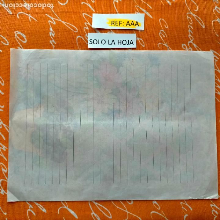Outros artigos de papel: HAGA SU OFERTA - HOJA DE CAMBIO O CARTAS O SOBRE DE CAMBIAR CON OLOR PERFUMADAS / SOBRECARTAS