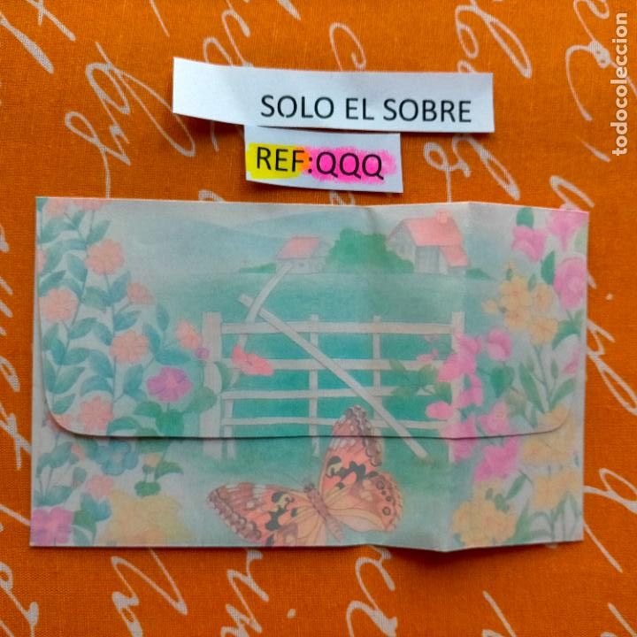 Outros artigos de papel: HAGA SU OFERTA - HOJA DE CAMBIO O CARTAS O SOBRE DE CAMBIAR CON OLOR PERFUMADAS / SOBRECARTAS