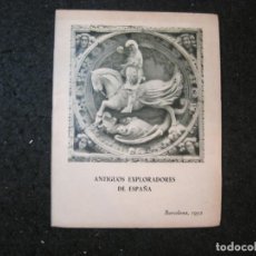 Otros Artículos de Coleccionismo en Papel: BARCELONA-ANTIGUOS EXPLORADORES DE ESPAÑA-AÑO 1952-VER FOTOS-(K-4195)
