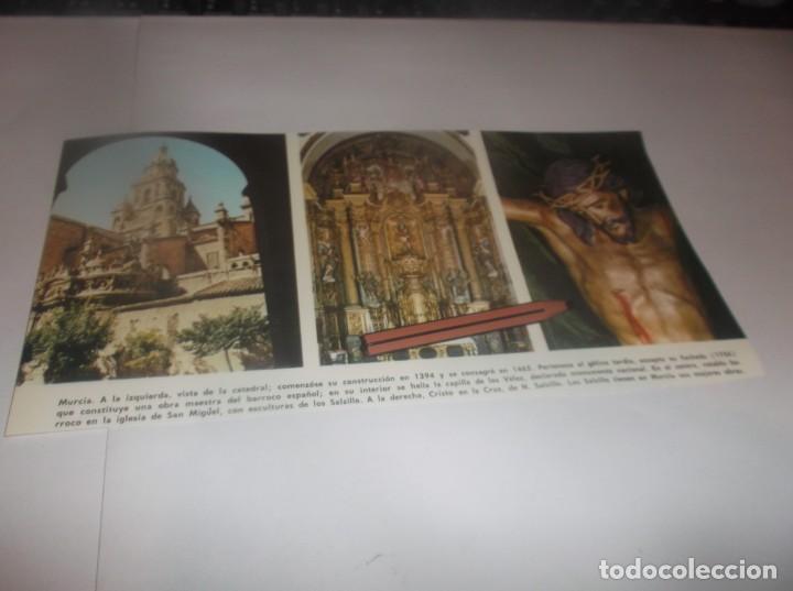 Otros Art&iacute;culos de Coleccionismo en Papel: RECORTE A&Ntilde;O 1965 (MURCIA)CATEDRAL,RETABLO BARROCO Y CRISTO EN LA CRUZ