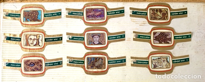 Otros Art&iacute;culos de Coleccionismo en Papel: 9 Vitolas MERCATOR Vander elST / serie : mosaiques