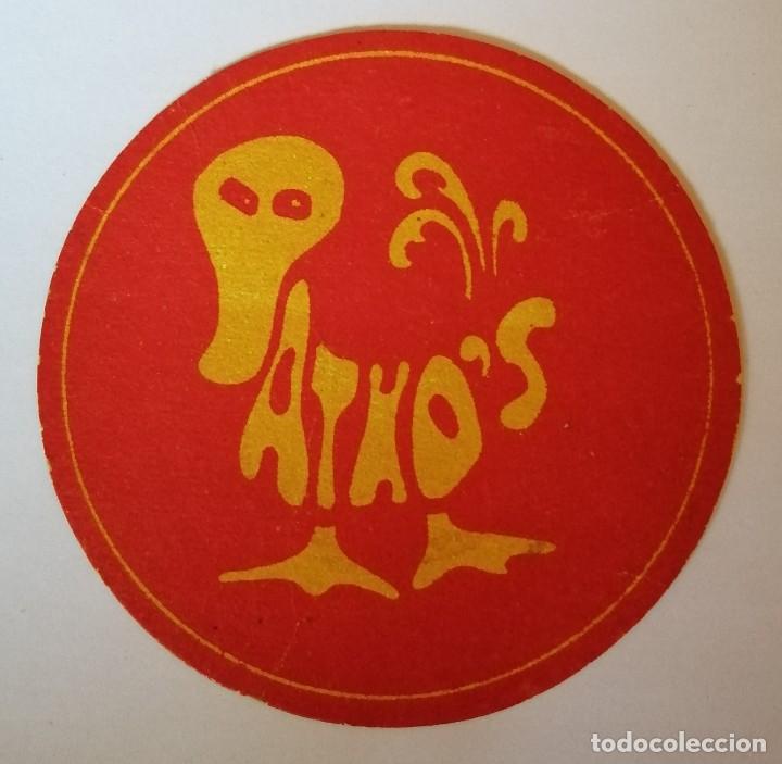 Otros Art&iacute;culos de Coleccionismo en Papel: ANTIGUO POSAVASOS DISCOTECA, PATHO&acute;S GIJON - A&Ntilde;OS 70