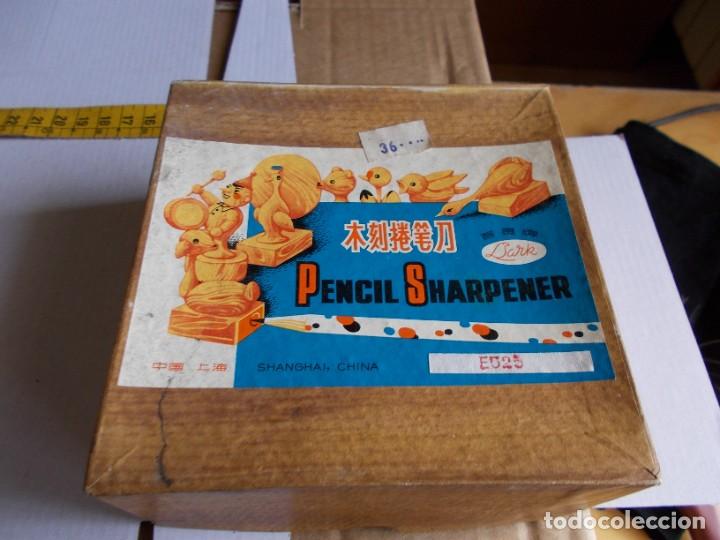 Collectionnisme Papier divers: CAJITA VACIA PENCIL SHARPENER SHANGHAI ,CHINA,,UNICA EN TC&iexcl;&iexcl;&iexcl; &iexcl;SOLO CAJA VACIA &iexcl;&iexcl;