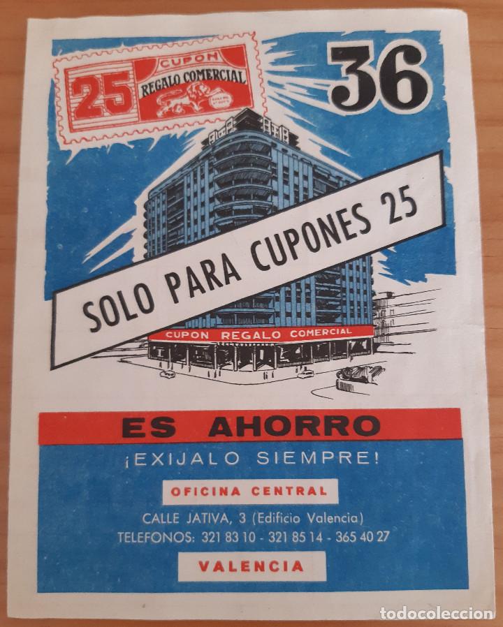 Otros art&iacute;culos de coleccionismo en papel: CUP&Oacute;N REGALO COMERCIAL - LIBRETA - BUEN ESTADO