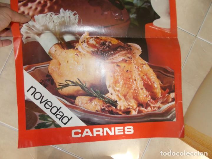 Collectionnisme Papier divers: POSTER CARNES NOVEDAD A&Ntilde;OS 60 70