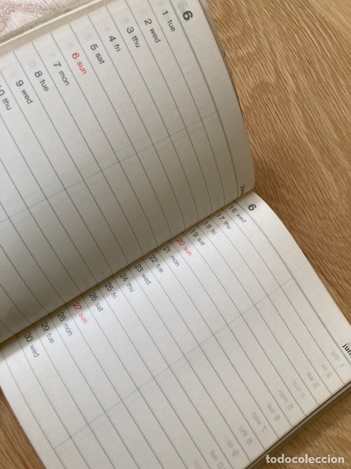Otros art&iacute;culos de coleccionismo en papel: Agenda obsequio de SONY , 1982. - Foto 4