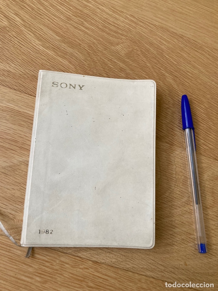 Otros art&iacute;culos de coleccionismo en papel: Agenda obsequio de SONY , 1982. - Foto 1