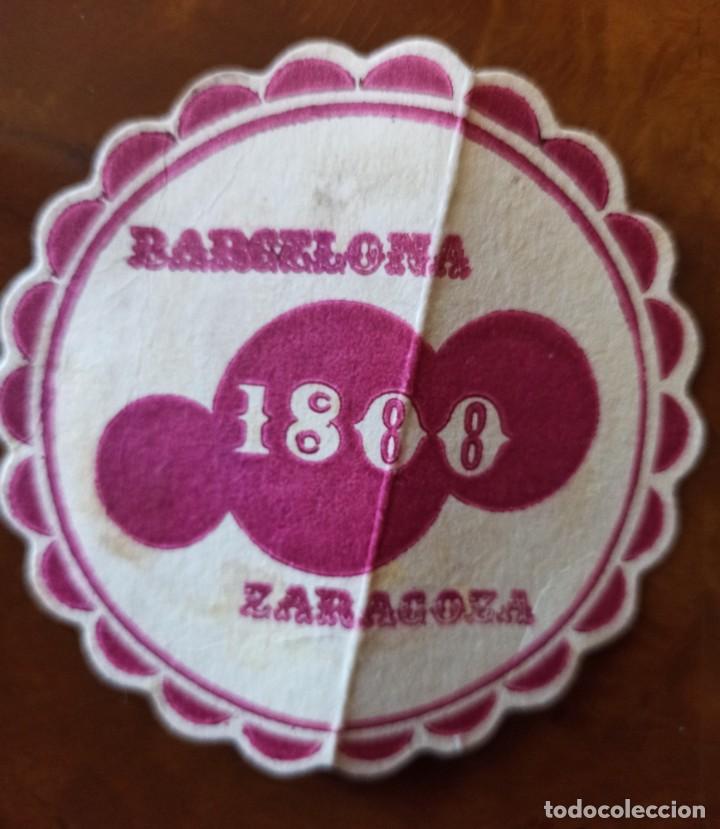 Sammelleidenschaft Andere Papierartikel: Posavaso discoteca 1800 Barcelona Zaragoza