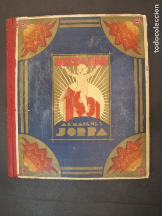 Sammelleidenschaft Andere Papierartikel: ALMACENES JORBA-DIETARIO-A&Ntilde;O 1931-VER FOTOS-(V-22.935)