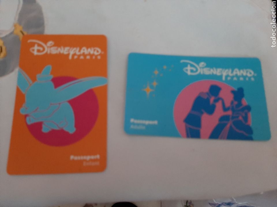 Collectionnisme Papier divers: 2 entradas de Disneyland Par&iacute;s