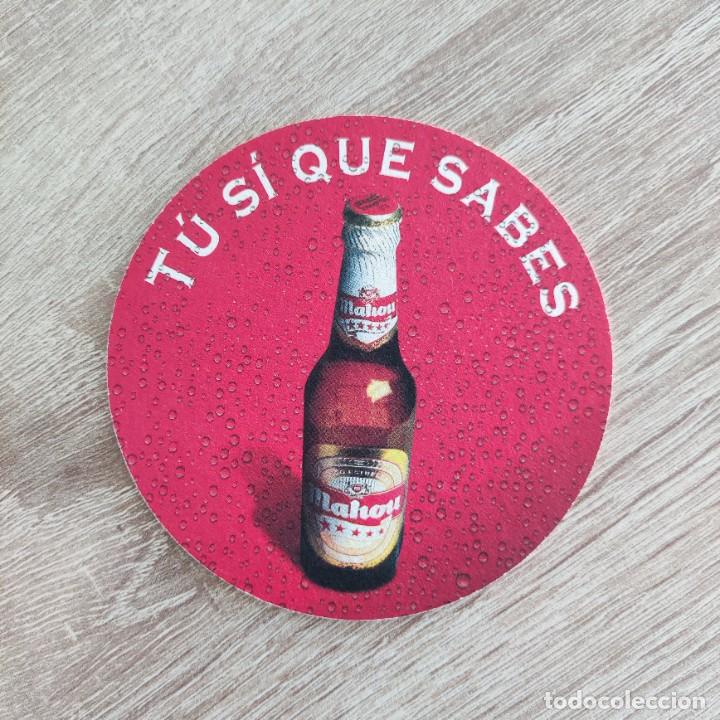Otros art&iacute;culos de coleccionismo en papel: POSAVASOS CERVEZA - MAHOU - TU SI QUE SABES - DOS CARAS IGUALES