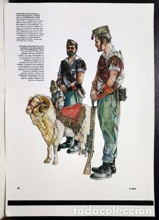 Otros art&iacute;culos de coleccionismo en papel: REPRODUCCION LA LEGION REVISTA DE LOS TERCIOS SOLDADOS GASTADORES 1985 - LAMINAVARIOS-0089