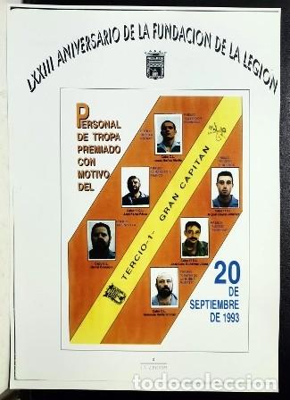 Otros art&iacute;culos de coleccionismo en papel: REPRODUCCION LA LEGION REVISTA DE LOS TERCIOS PERSONAL DE TROPA PREMIADO SEPTIEMBRE 1993