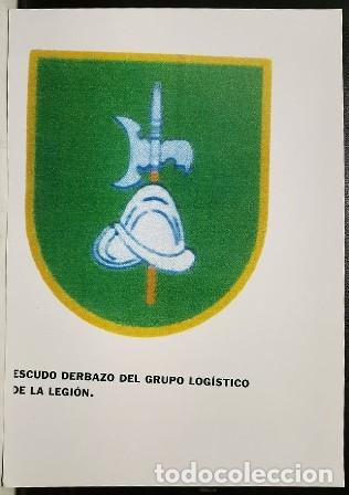 Otros art&iacute;culos de coleccionismo en papel: REPRODUCCION FOTOGRAFICA ESCUDO GRUPO LOGOSTICO DE LA LEGION - LAMINAVARIOS-0095