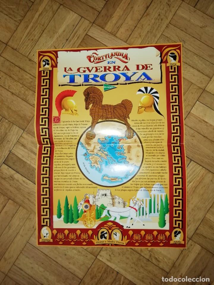 Otros art&iacute;culos de coleccionismo en papel: Lote 92. Poster Cortylandia, La Guierra de Troya. 37 X 27 cm