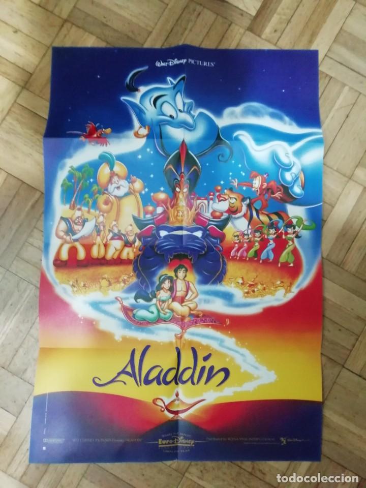 Sammelleidenschaft Andere Papierartikel: Lote 97. Poster Walt Disney, Aladdin. 60 X 40 cm