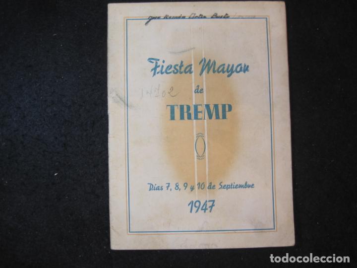 Sammelleidenschaft Andere Papierartikel: TREMP-FIESTA MAYOR A&Ntilde;O 1947-PROGRAMA ANTIGUO-VER FOTOS-(K-4312)