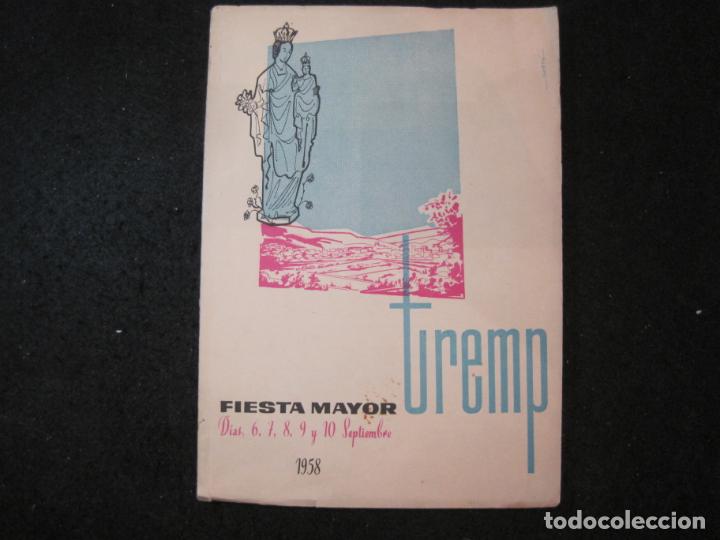 Sammelleidenschaft Andere Papierartikel: TREMP-FIESTA MAYOR A&Ntilde;O 1958-PROGRAMA ANTIGUO-VER FOTOS-(K-4310)